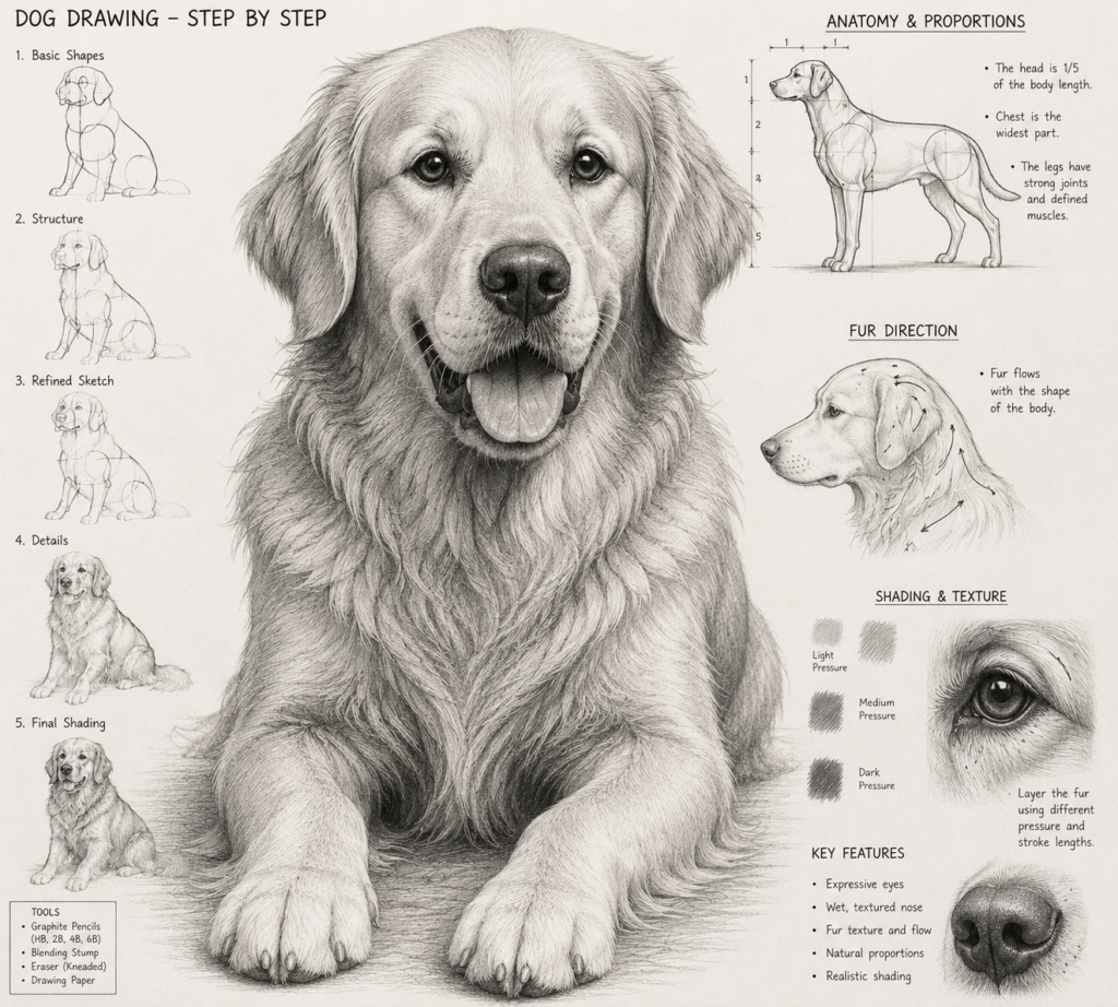 Dog Drawing