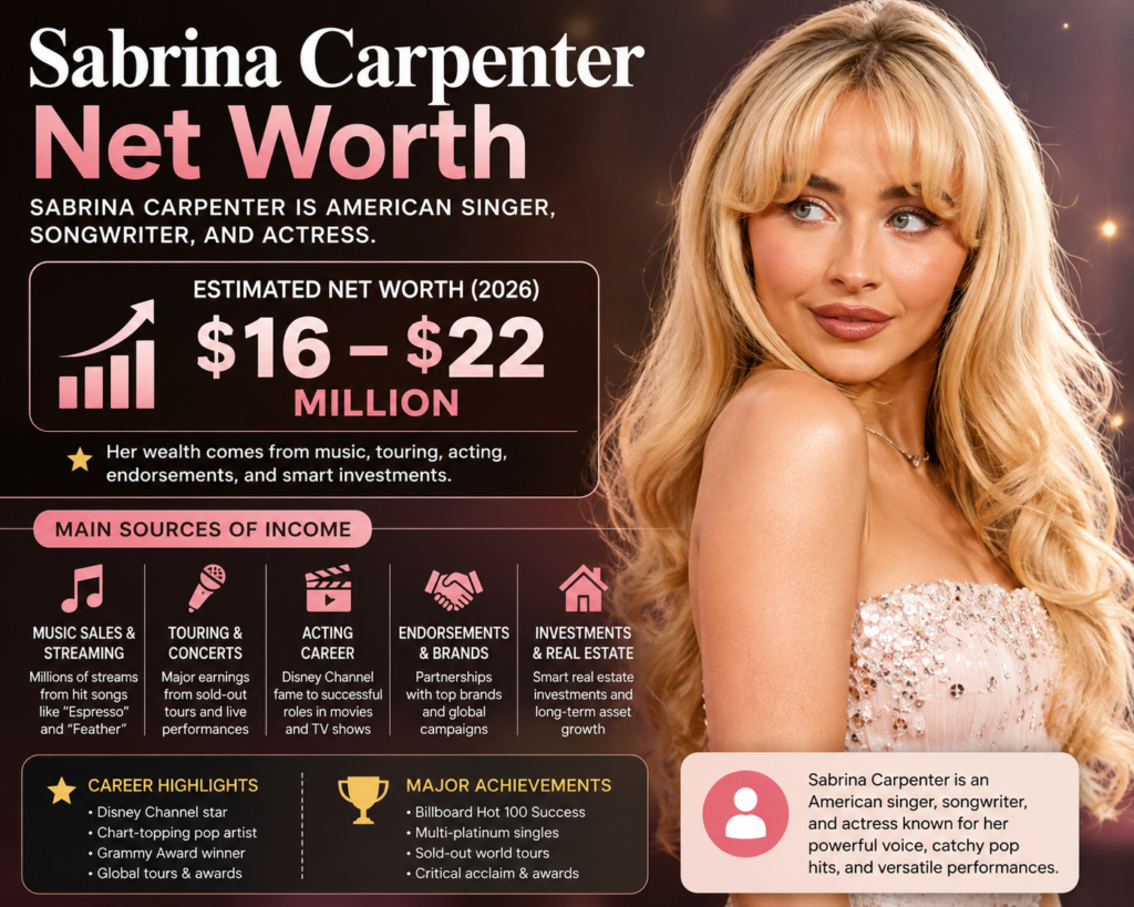 Sabrina Carpenter Net Worth