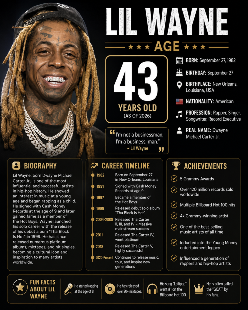 lil wayne age