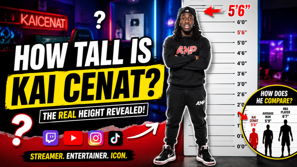 How Tall Is Kai Cenat